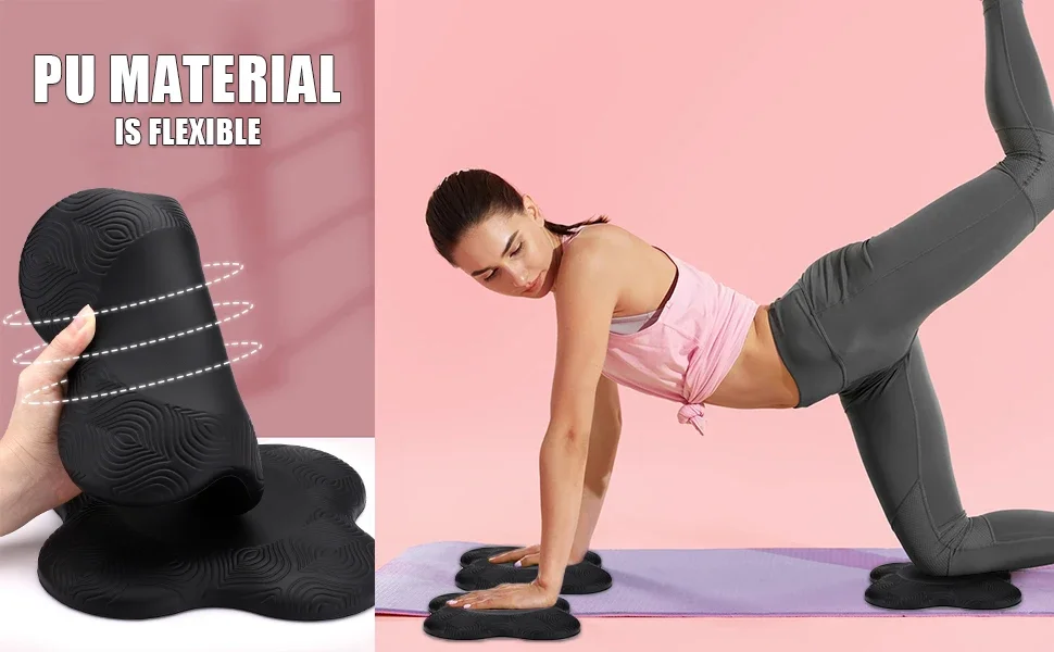 Yoga Kneeling Mat Thickened Flat Support Mat Knee Pad Portable Elbow Pad Yoga Mat Sports Fitness