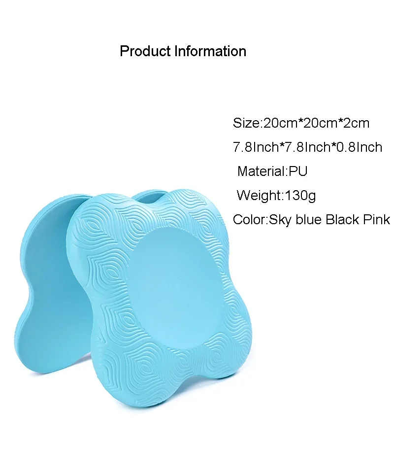 Yoga Kneeling Mat Thickened Flat Support Mat Knee Pad Portable Elbow Pad Yoga Mat Sports Fitness