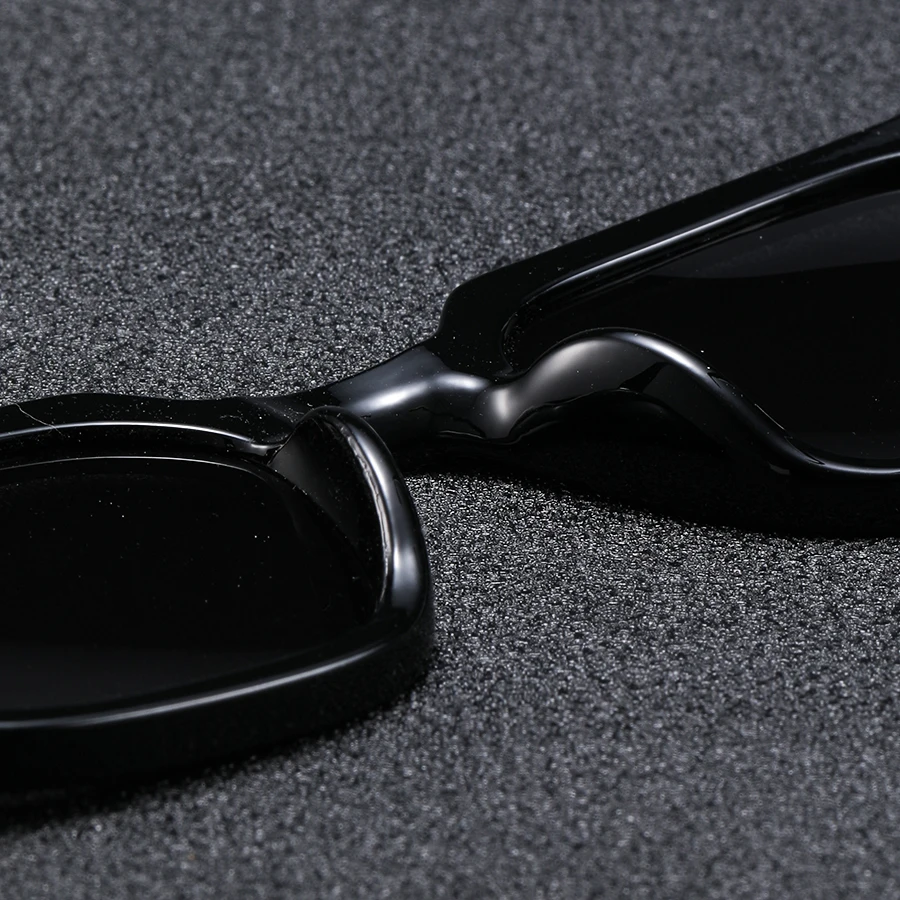 1Pc Men's Fashion Glasses New Trendy Square Frame Retro Rivet Y2K Music Festival Cool Street Style Decoration Suitable for Daily