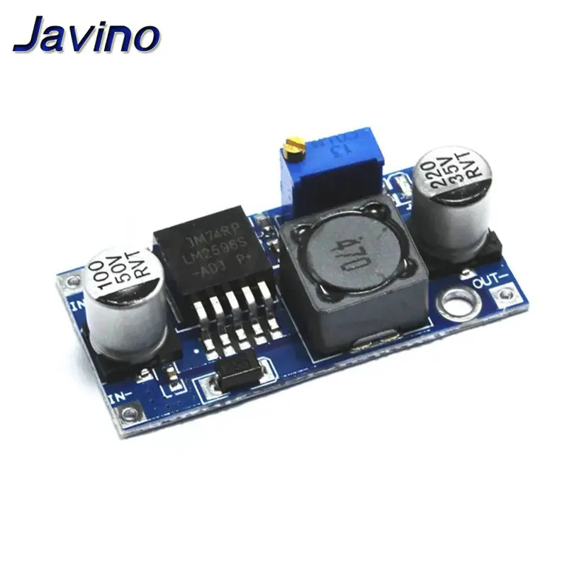 1-10Pcs DC-DC Voltage stabilized power supply module Adjustable boost& buck voltage regulator module LM2596S-ADJ MT3608 MP1584EN