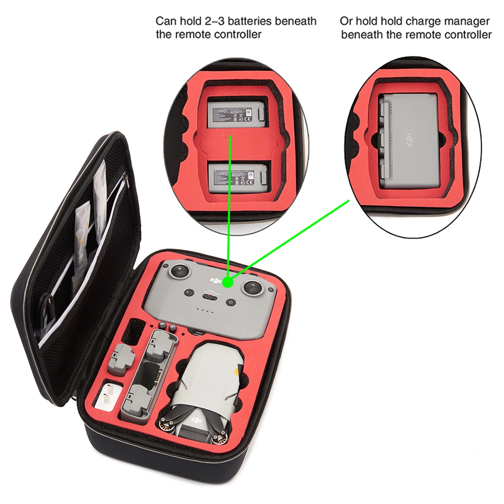 Portable Bag For DJI Mini 2/2 SE/MINI 4K Storage Bag Drone Handbag Outdoor Carry Box Case For DJI Mini 2 Drone Accessories