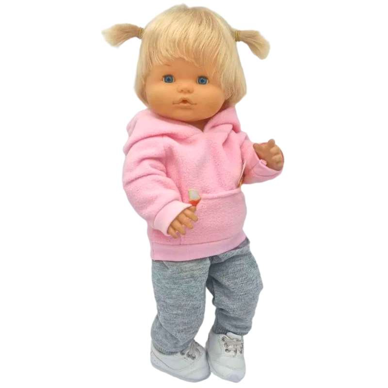 35cm Baby Doll Clothes Set Hat for 38cm Nenuco Ropa Y Su Hermanita Toy Doll Accessories