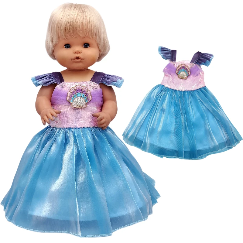 35cm Baby Doll Clothes Set Hat for 38cm Nenuco Ropa Y Su Hermanita Toy Doll Accessories