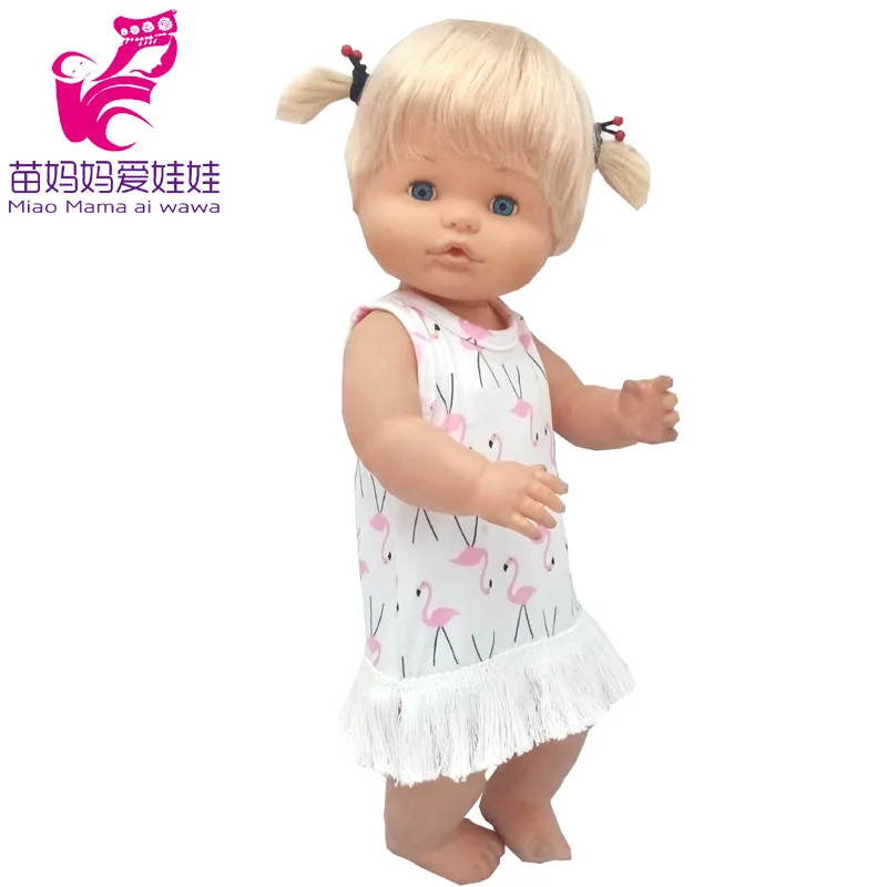 35cm Baby Doll Clothes Set Hat for 38cm Nenuco Ropa Y Su Hermanita Toy Doll Accessories