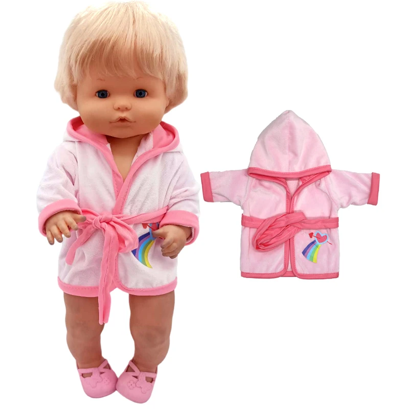 35cm Baby Doll Clothes Set Hat for 38cm Nenuco Ropa Y Su Hermanita Toy Doll Accessories