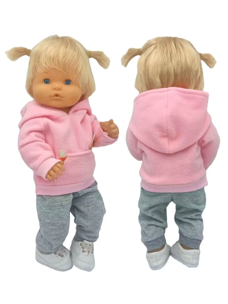 35cm Baby Doll Clothes Set Hat for 38cm Nenuco Ropa Y Su Hermanita Toy Doll Accessories