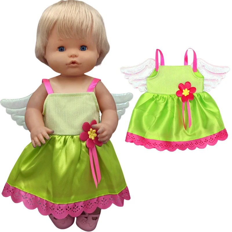 35cm Baby Doll Clothes Set Hat for 38cm Nenuco Ropa Y Su Hermanita Toy Doll Accessories