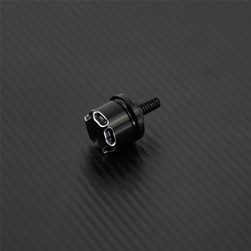 Motorcycle Black/Chrome Seat Bolt Tab Screw For Harley Touring Road King Street Glide Softail Dyna Sportster XL Street Bob 96-19
