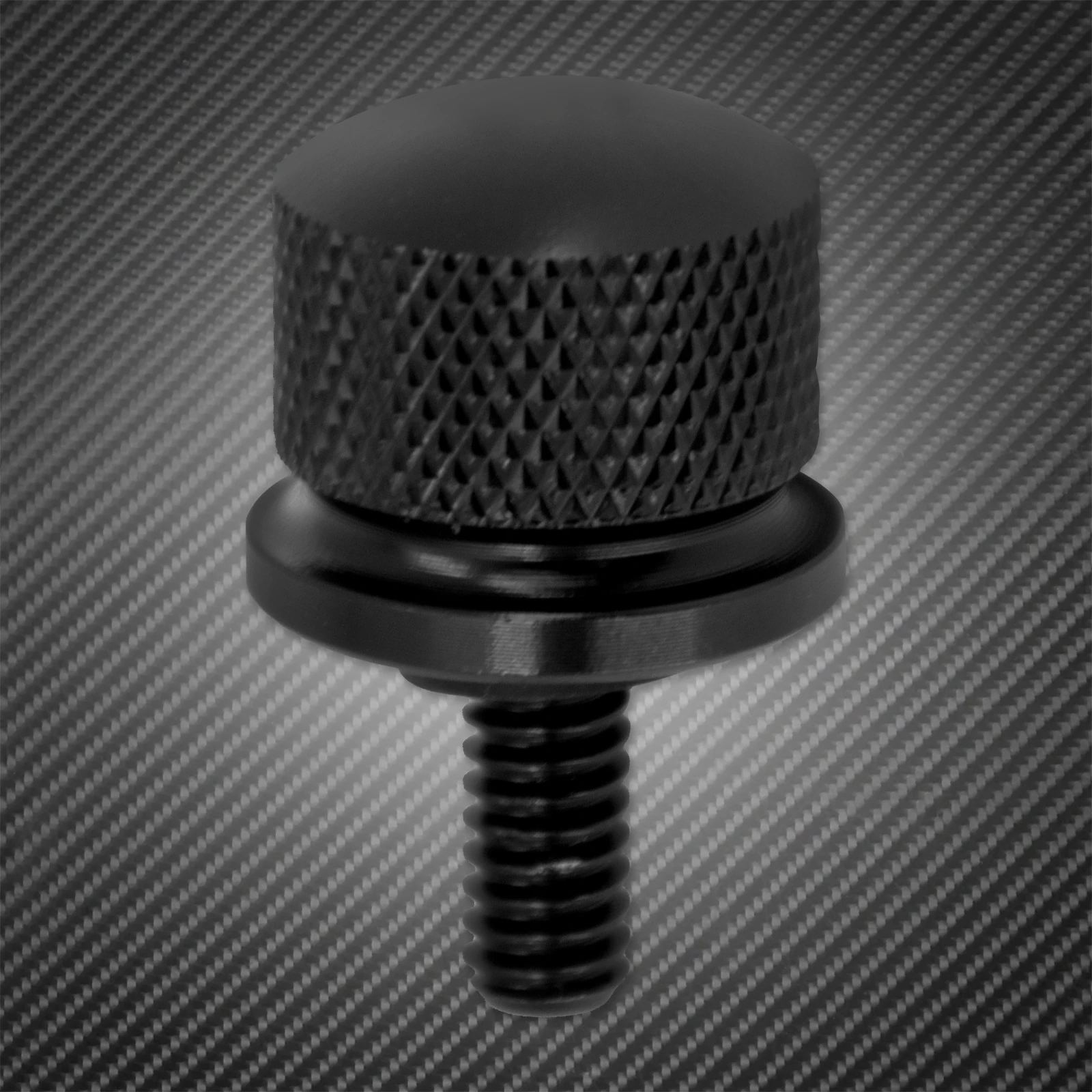 Motorcycle Black/Chrome Seat Bolt Tab Screw For Harley Touring Road King Street Glide Softail Dyna Sportster XL Street Bob 96-19