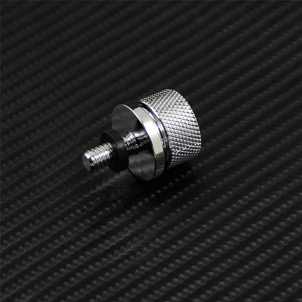 Motorcycle Black/Chrome Seat Bolt Tab Screw For Harley Touring Road King Street Glide Softail Dyna Sportster XL Street Bob 96-19