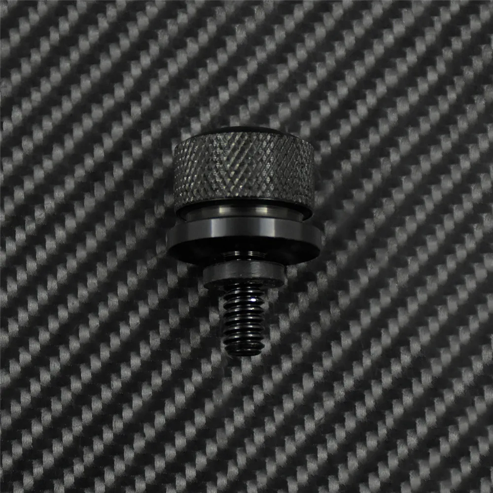 Motorcycle Black/Chrome Seat Bolt Tab Screw For Harley Touring Road King Street Glide Softail Dyna Sportster XL Street Bob 96-19