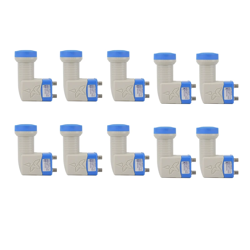 10PCS Universal Ku Band LNB For Satellite TV Receiver Twin LNB Dish TV
