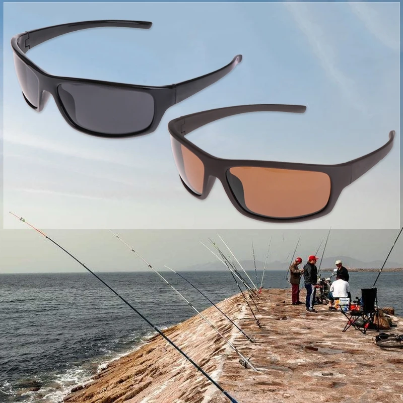 Glasses Fishing Cycling Polarized Outdoor Sunglasses Protection Sport  UV400 Men
