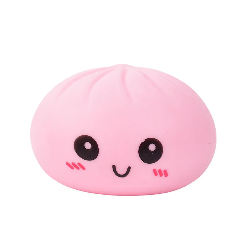 Giant Squishies Dumpling Bun Toy, Slow Rising Glitter Dumpling Stress Ball, Stress Relief Fidget Toy for Home Office Travel toys