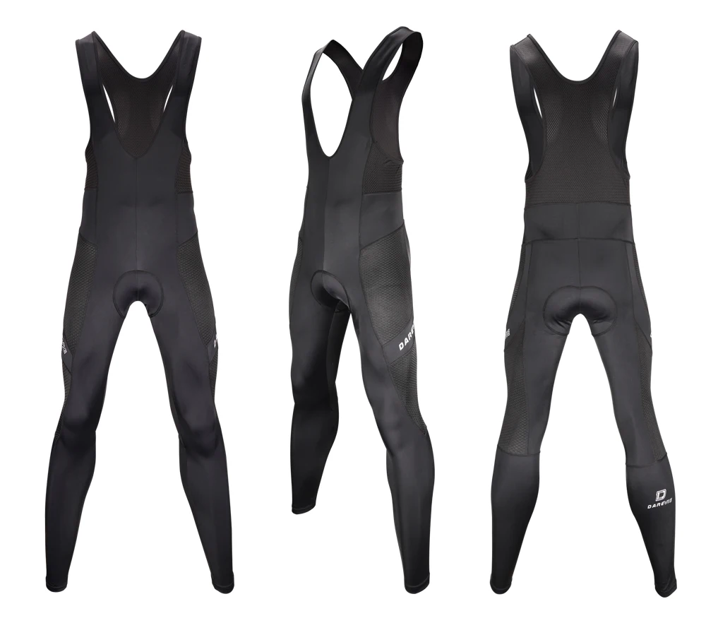 DAREVIE Cycling Bib Pants PRO Level Summer Not Winter Men Gel Pad Cycling Long Bib Pants Men's Cycling Pants Tight Trousers