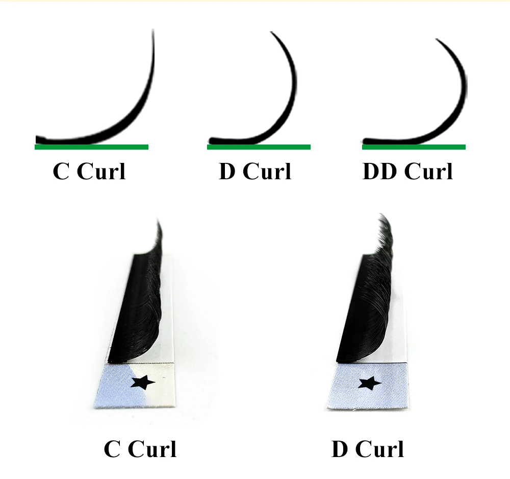 LAKANAKU YY Shape Volume Lashes Y Eyelash Extensions Cilia and Brazilian Volume Cashmere Mink Eyelash Extensions Cilios YY