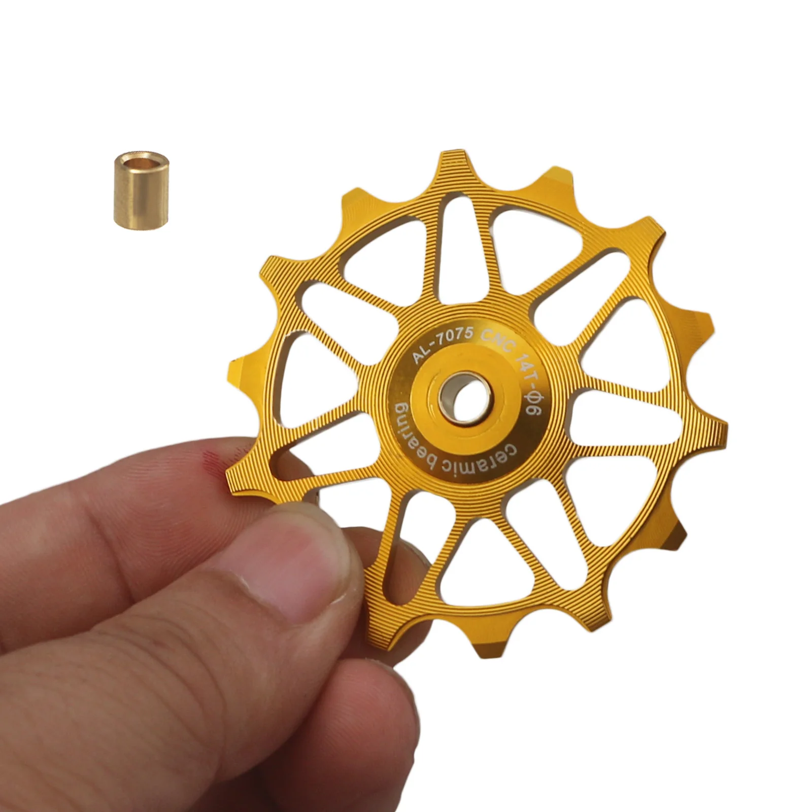 12T 14T Bicycle Jockey Wheel Rear Derailleur Ceramic Pulley Road Bike Guide Roller For Shimano Sram GX XX1 X01 Eagle NX 12 Speed