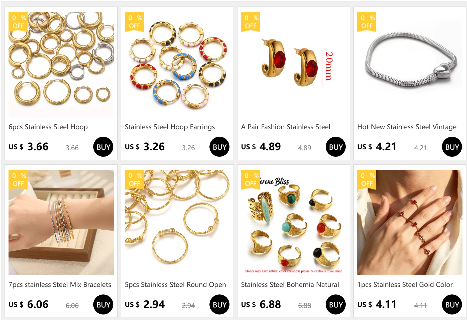 40 60 70 80mm Stainless Steel Exaggerate Large Big Smooth Circle Hoop Earrings Simple Party Round Loop Earrings for Women