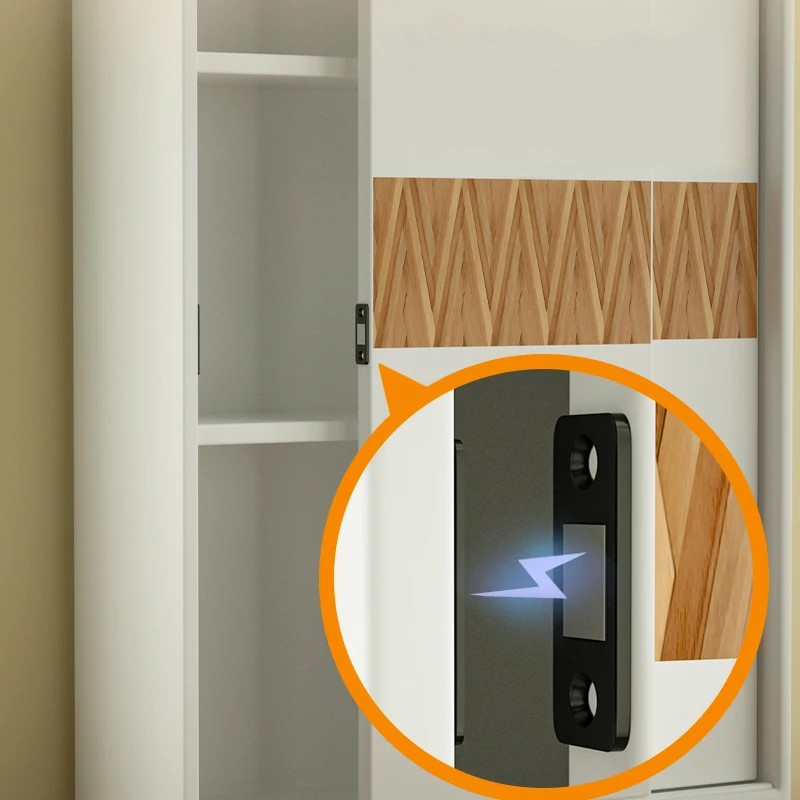 NAIERDI 2pcs/Set Magnet Door Stops Hidden Door Closer Magnetic Cabinet Catches With Screw For Closet Cupboard Furniture Hardware