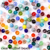 3 4 6 8mm Czech Black Glass Beads For Jewelry Making Bracelet Diy necklace beads Round loose Spacer Crystal Beads Wholesale Z102