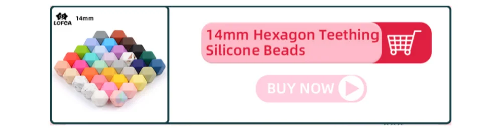 LOFCA 15mm 10pcs/lot Silicone Bead Safe Food Grade Round Fashion DIY Keychain Necklace Jewelry Accessories