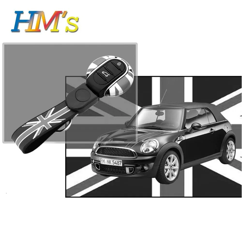 Car Key Ring For Mini Cooper F55 F54 Clubman JCW Key Chain Holder For Mini Cooper JCW One F54 F55 F56 F60 Countryman Accessories