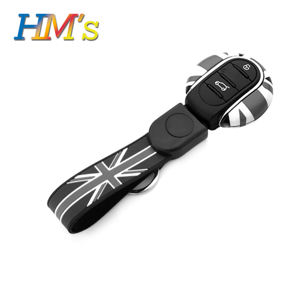 Car Key Ring For Mini Cooper F55 F54 Clubman JCW Key Chain Holder For Mini Cooper JCW One F54 F55 F56 F60 Countryman Accessories