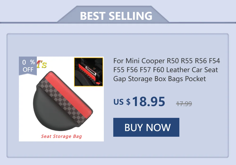 Car Key Ring For Mini Cooper F55 F54 Clubman JCW Key Chain Holder For Mini Cooper JCW One F54 F55 F56 F60 Countryman Accessories