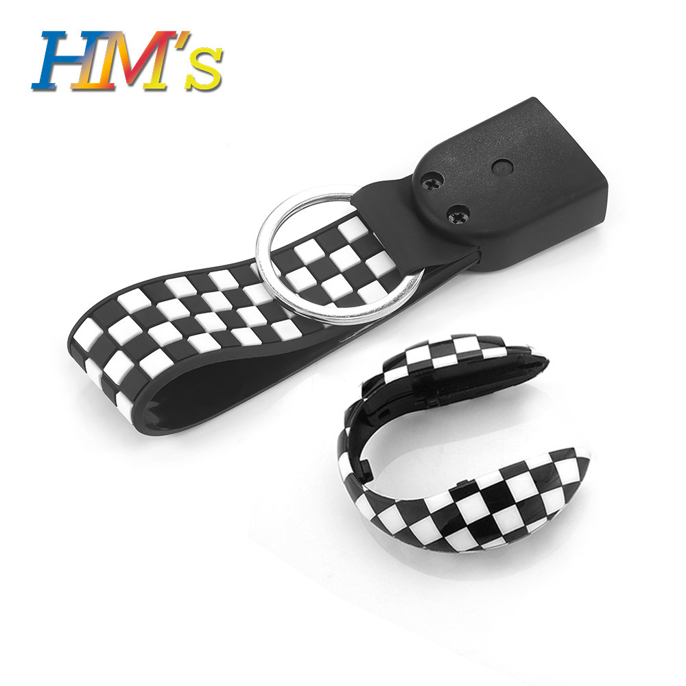 Car Key Ring For Mini Cooper F55 F54 Clubman JCW Key Chain Holder For Mini Cooper JCW One F54 F55 F56 F60 Countryman Accessories