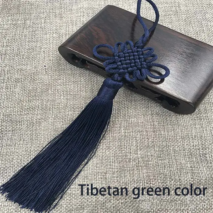 2pcs/lot Chinese Knot Tassel Silk Fringe Bangs Flower Tassel Trim Decorative Garment for Curtains Home Decoration Accessories