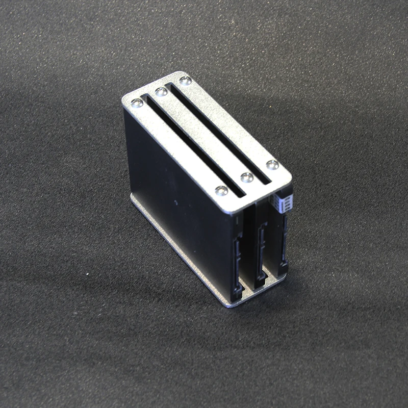 2F DIY2.5 inch solid state hard disk SSD acrylic bracket hard disk box external hard disk DE088