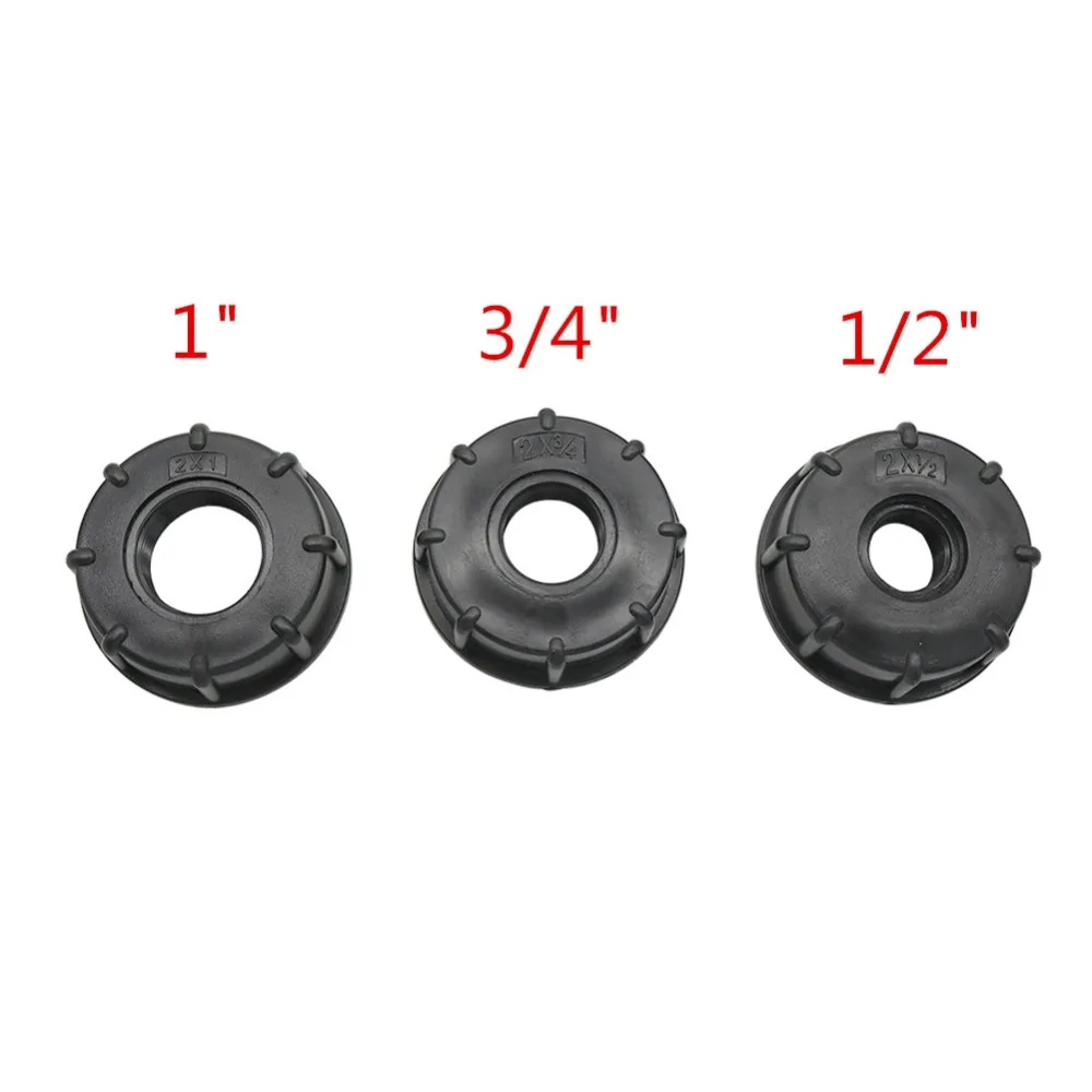 1/2" 3/4" 1" Female Thread IBC Tank Adapter S60 Water Tap Connector Valve Replacement Fitting Garden Irrigation Connection Tool