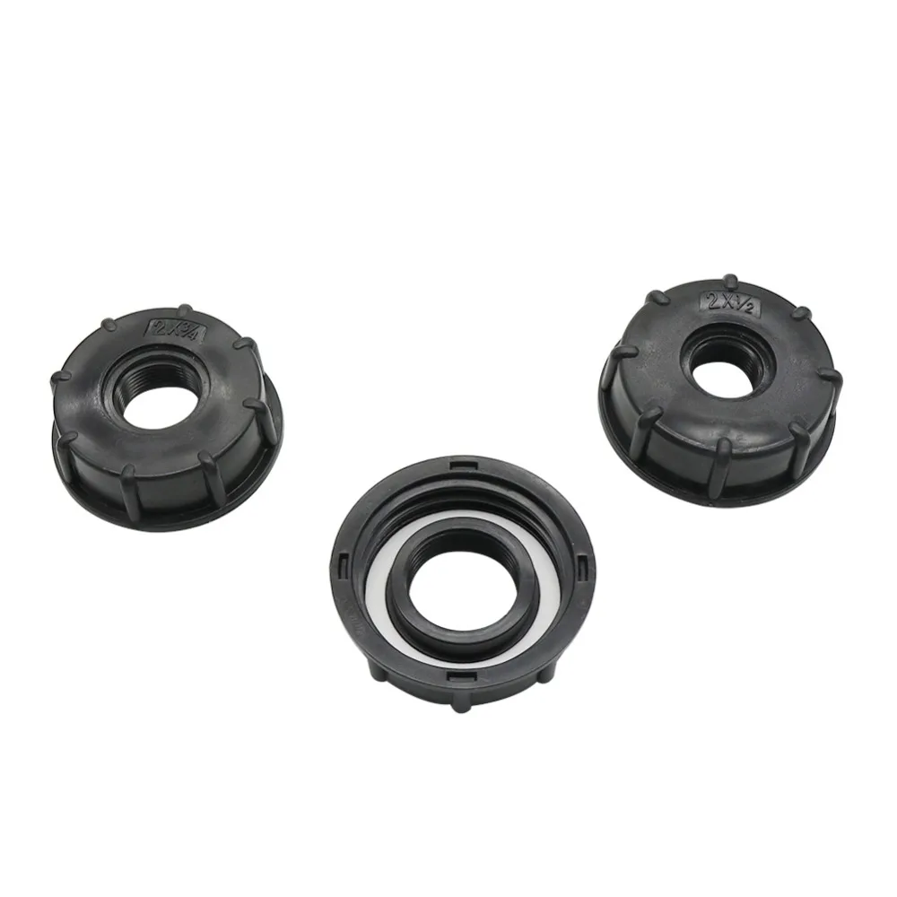 1/2" 3/4" 1" Female Thread IBC Tank Adapter S60 Water Tap Connector Valve Replacement Fitting Garden Irrigation Connection Tool