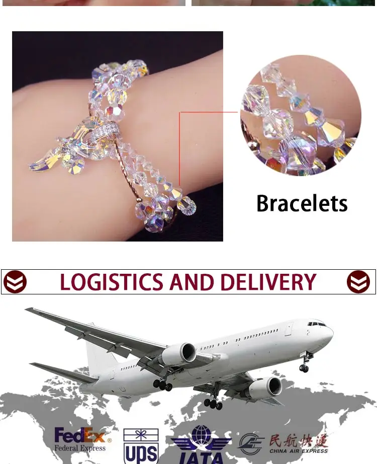 AAA Austrian Crystal Bicone Beads 2 3 4 6 8mm Multicolor Faceted Glass Spacer Beads for Jewelry Making Diy Accessories Wholesale