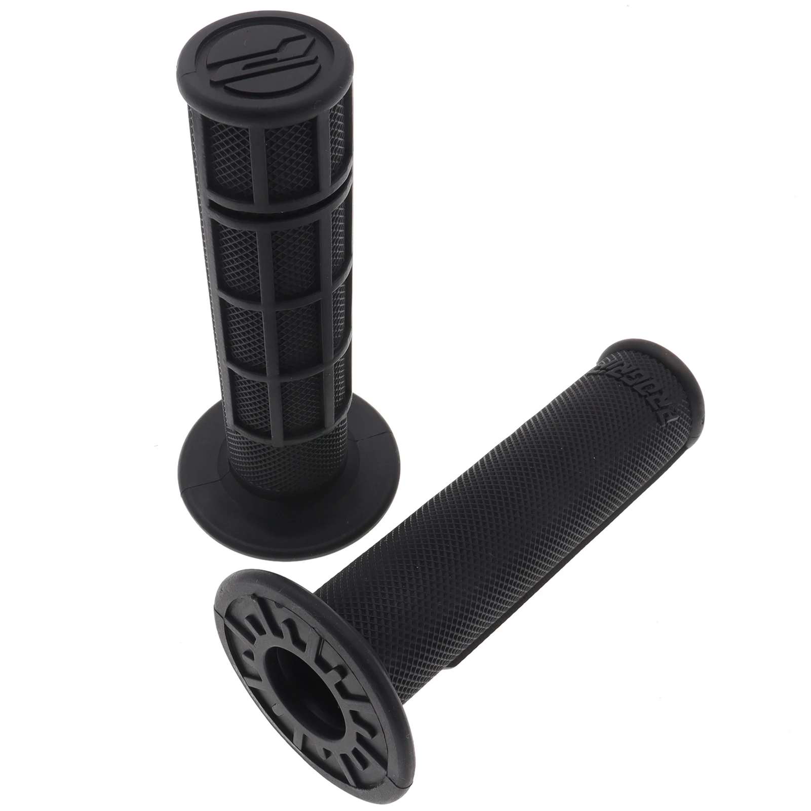 7/8" Rubber Handlebar Handle Grip 22mm Grips Left and Right ATV Motorcycle Dirt Pit Bike Motocross Thumb Throttle