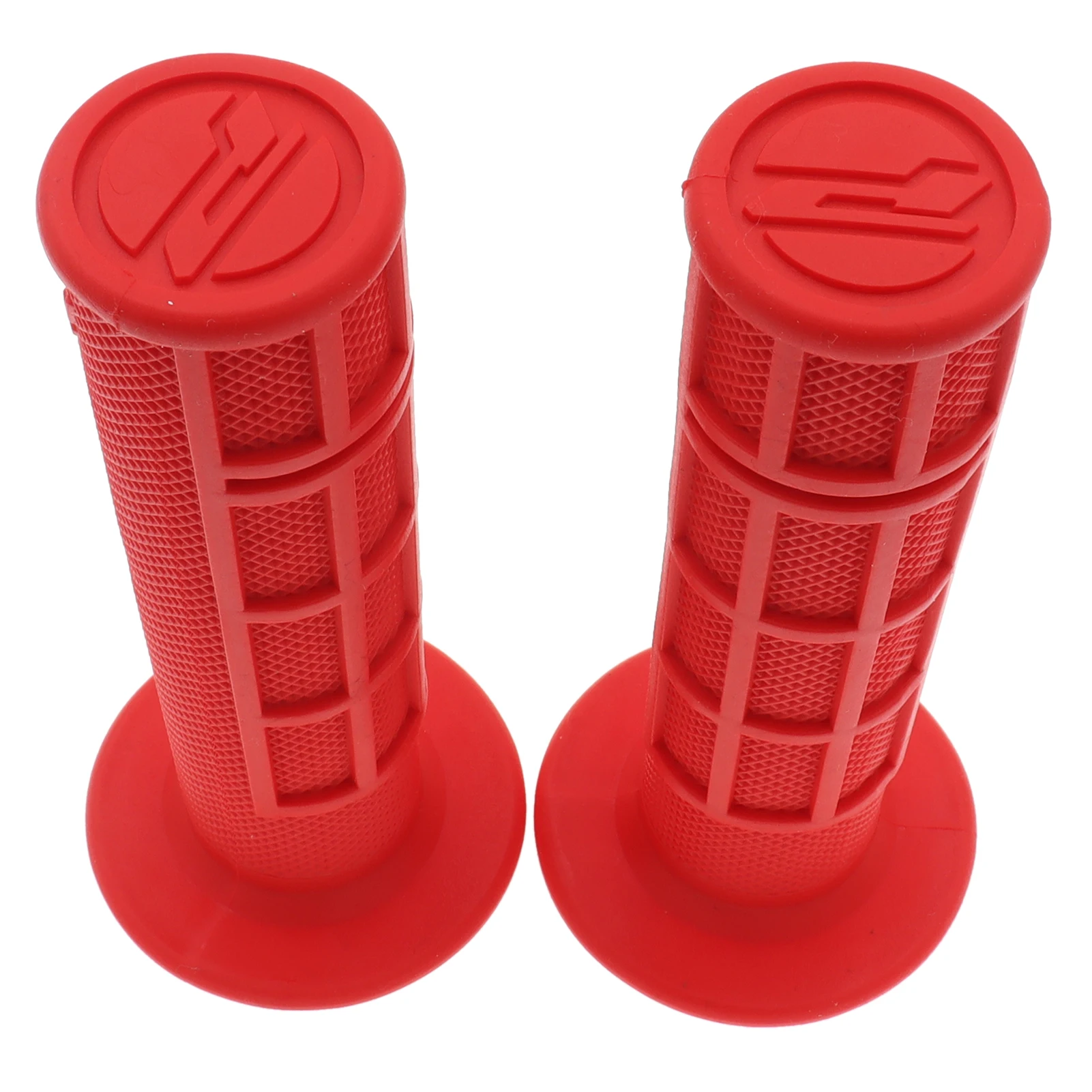 7/8" Rubber Handlebar Handle Grip 22mm Grips Left and Right ATV Motorcycle Dirt Pit Bike Motocross Thumb Throttle