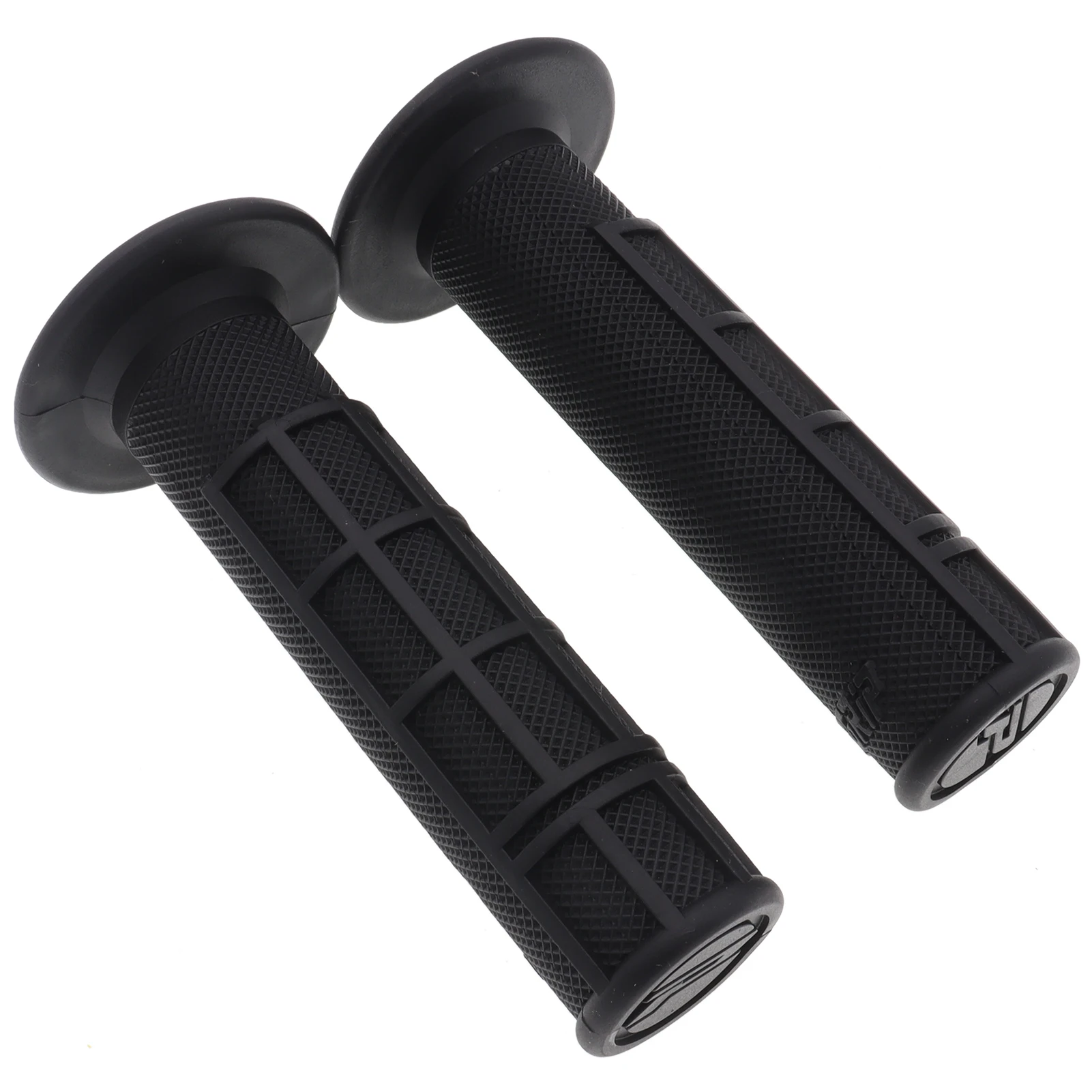 7/8" Rubber Handlebar Handle Grip 22mm Grips Left and Right ATV Motorcycle Dirt Pit Bike Motocross Thumb Throttle