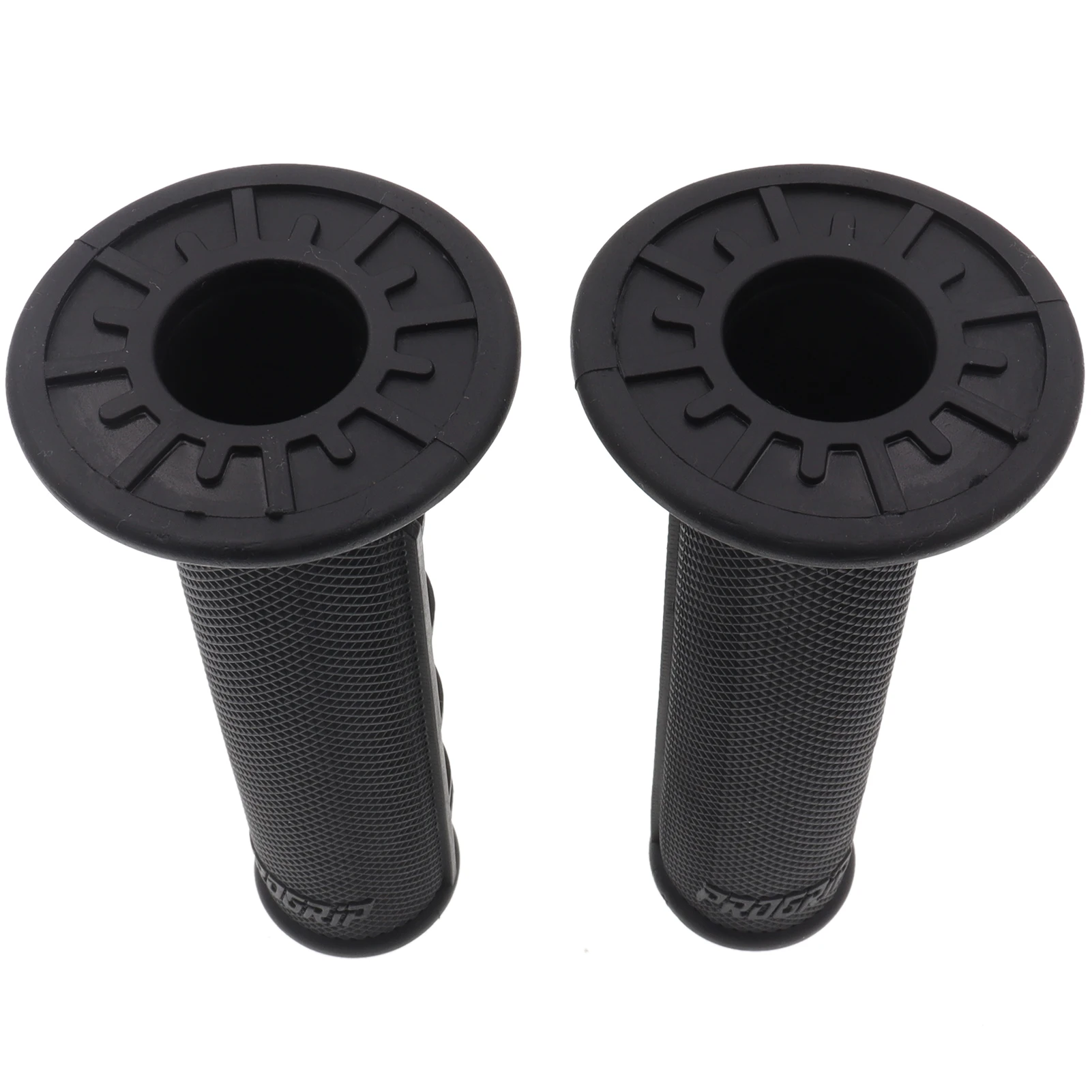 7/8" Rubber Handlebar Handle Grip 22mm Grips Left and Right ATV Motorcycle Dirt Pit Bike Motocross Thumb Throttle