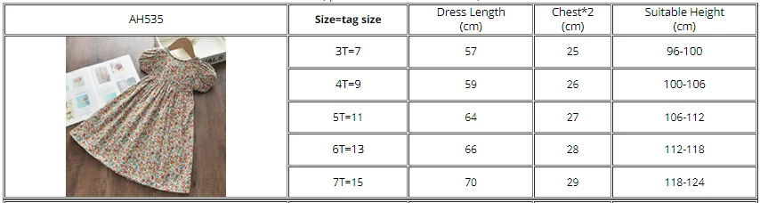 Bear Leader Floral Girls Dress Floral Kids Dresses Girls Princess Dress Children Clothes Girls Dress Casual Wear 3 7Y Vestido