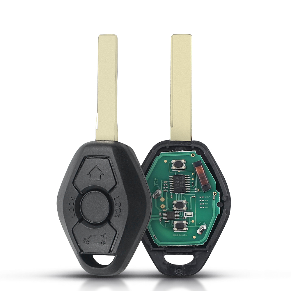 KEYYOU 3 Buttons Remote Car Key ID46 Chip For BMW CAS2 5 series E46 E60 E83 E53 E36 E38 315LP MHZ 315MHz 433MHZ 868MHZ HU92