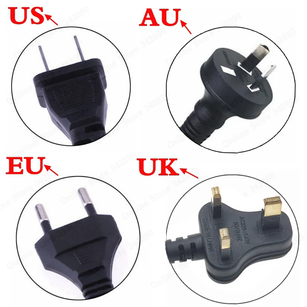 29.4V 2A Charger For 24V 25.2V 25.9V 29.4V 7S Lithium Battery 29.4V Recharger E-Bike Charger DC 5.5*2.1 MM US/EU/UK/AU Plug