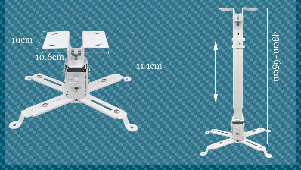Universal TD98W TDA7W TD98Pro Projector Bracket Full HD Projector Stand Ceiling Mount Wall Holder Hanging Bracket Holder Stand