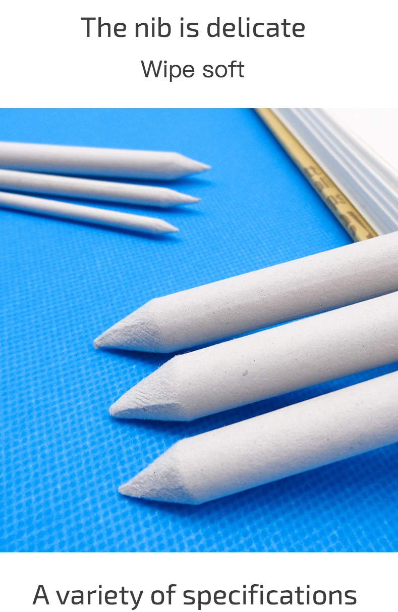 3/6pcs/set Blending Smudge Stump Stick Tortillon Sketch Art White Drawing Charcoal Sketcking Tool Rice Paper Pen Artist Supplies