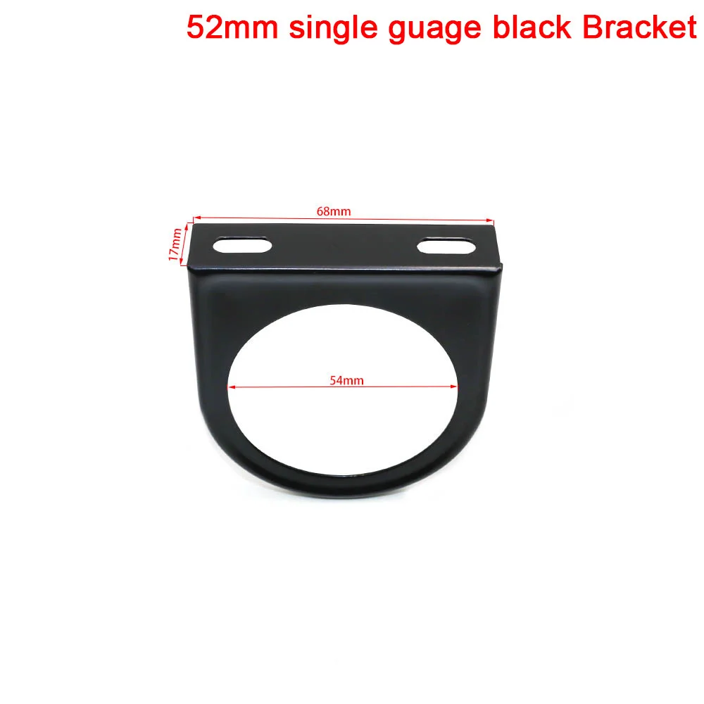 2INCH 52mm Universal Car Meters Holder Black Single Double Triple  Car Gauge Pod for Left Right Drive Car for 2 Inch 52mm Gauges