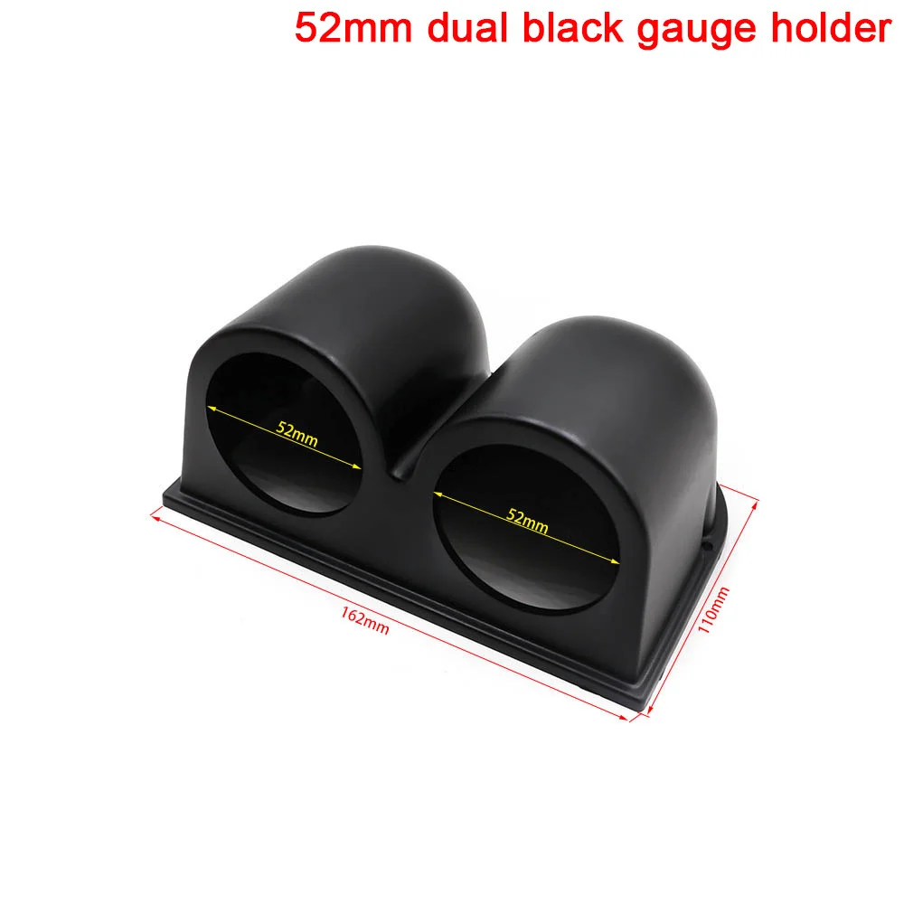 2INCH 52mm Universal Car Meters Holder Black Single Double Triple  Car Gauge Pod for Left Right Drive Car for 2 Inch 52mm Gauges