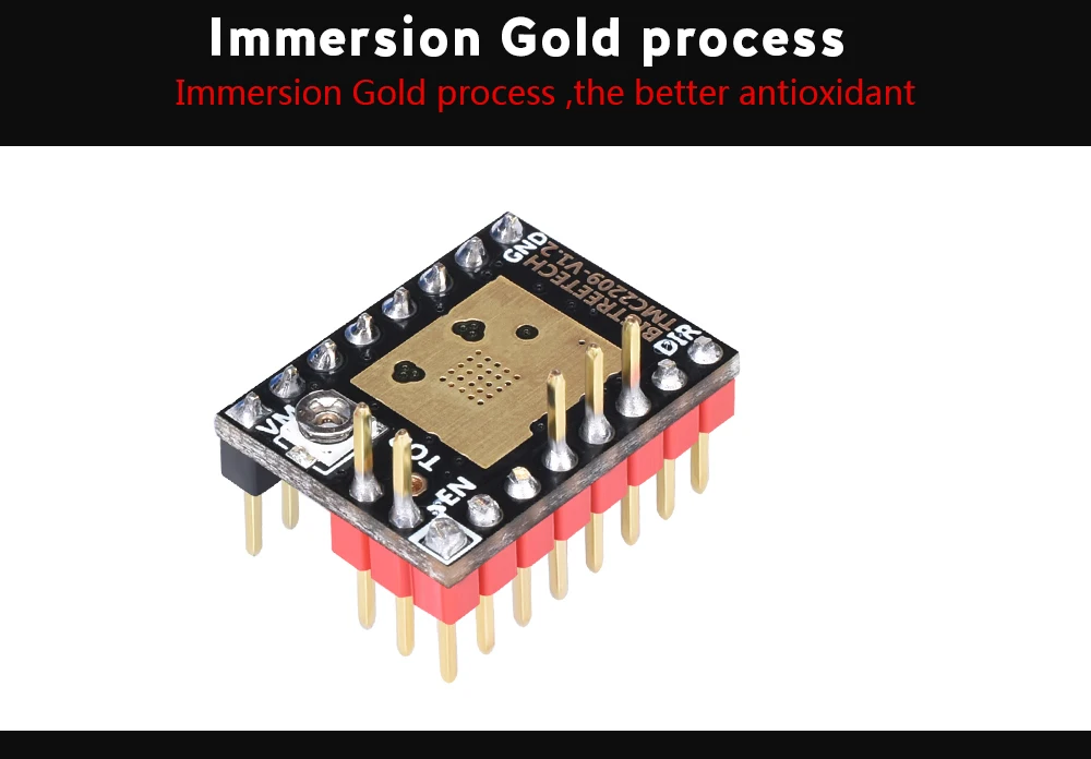 BIGTREETECH TMC2209 V1.3 Stepper Motor Driver TMC2208 3D Printer Parts For BTT Octopus SKR V1.4 SKR Mini E3 Ender3 V2 Voron 2.4