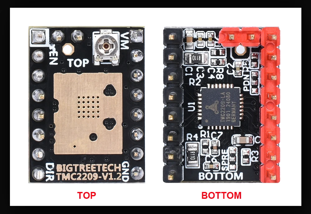 BIGTREETECH TMC2209 V1.3 Stepper Motor Driver TMC2208 3D Printer Parts For BTT Octopus SKR V1.4 SKR Mini E3 Ender3 V2 Voron 2.4
