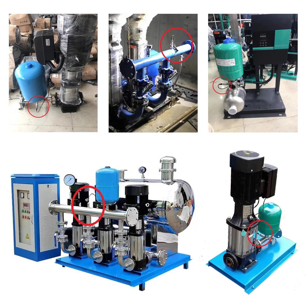 IP68 Pressure Transducer Pressure Transmitter Water Pump Sensor 0-16Bar/0-10Bar/25Bar 1/1.6Mpa/2.5Mpa 4-20ma G1/4