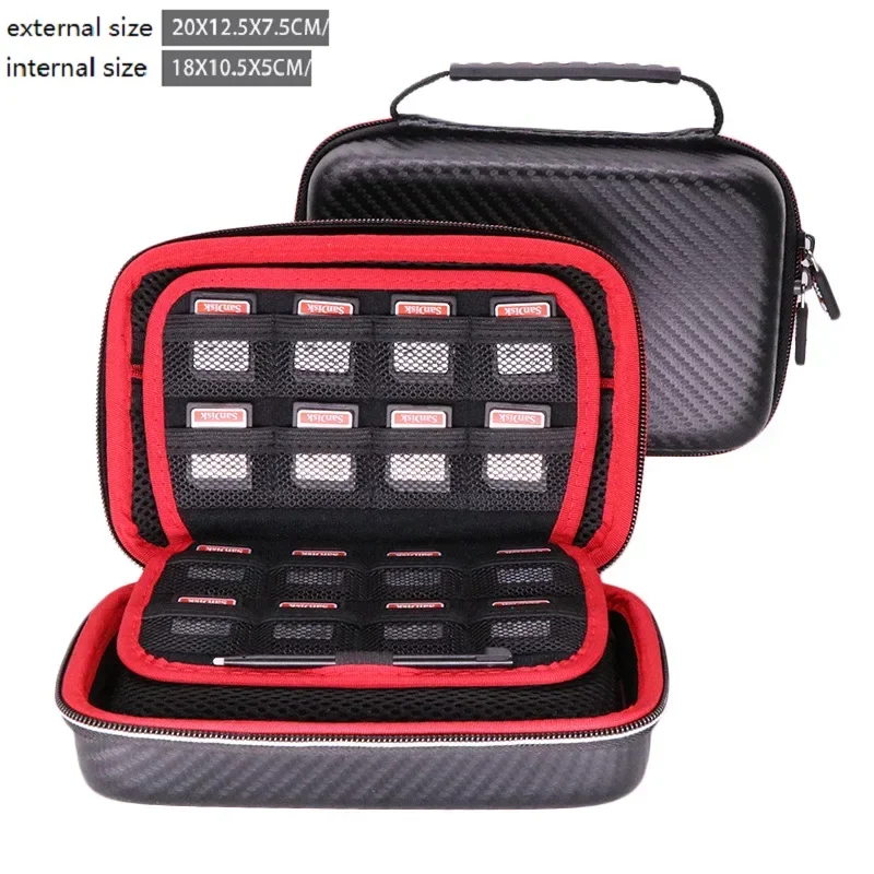 Power Bank Hard Drive Disk Storage Carrying Case Bag for Nintendo Handheld Console Nintendo New 3DS XL/ 3DS XL NEW 3DSXL/LL