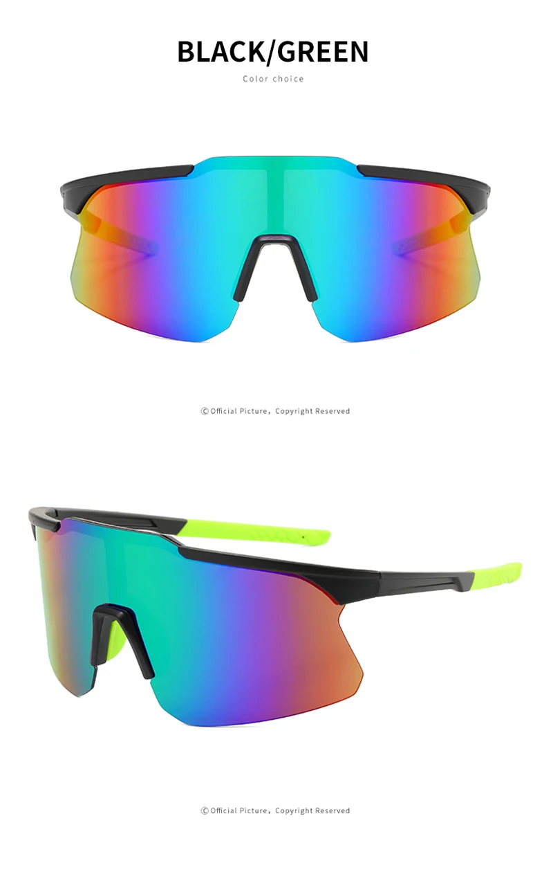 Cycling Glasses Outdoor Sports UV400 Bicycle Sun Glasses For Men Women Mountain Road Bike Anti-ultraviolet Riding MTB Sunglasses